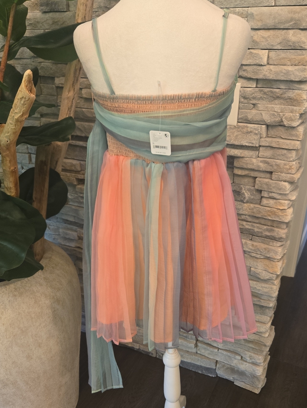 Free People In Rainbows Mini - Picture 3 of 5